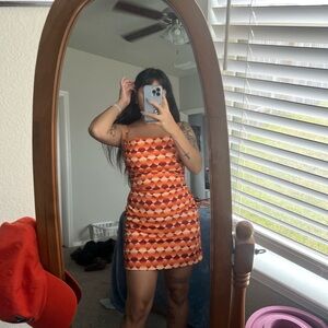 UO groovy vibrant dress
